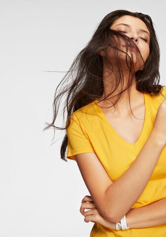 FRUIT OF THE LOOM Shirt in Yellow