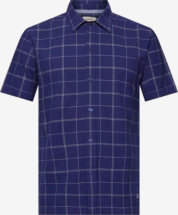 ESPRIT Button Up Shirt in Blue: front