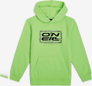 Bluză de molton de la O'NEILL pe verde: față