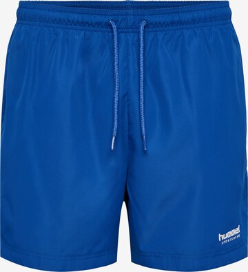 Hummel Swimming Trunks in Blue: front