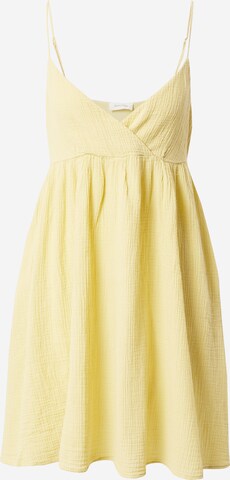 AMERICAN VINTAGE Καλοκαιρινό φόρεμα 'WELOW' σε κίτρινο: μπροστά