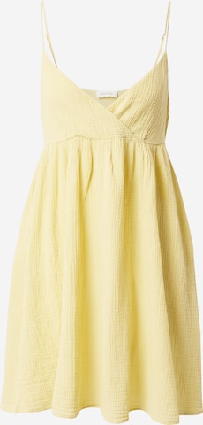 Robe d’été 'WELOW' AMERICAN VINTAGE en jaune : devant