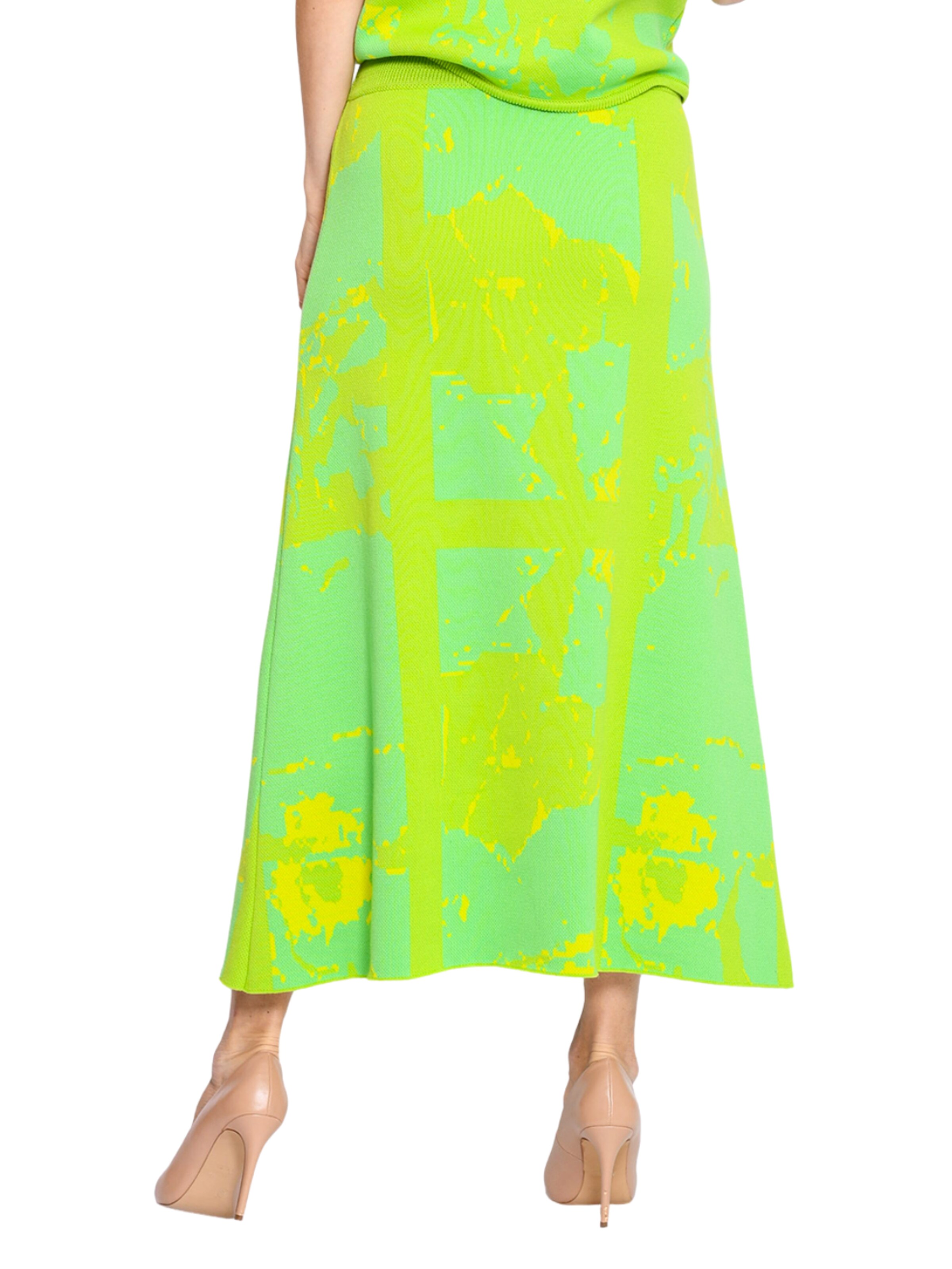 Csillag Zsuzsi - Falda 'Rome' en verde