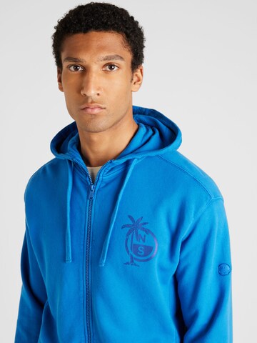 North Sails Sweat jacket in Blue