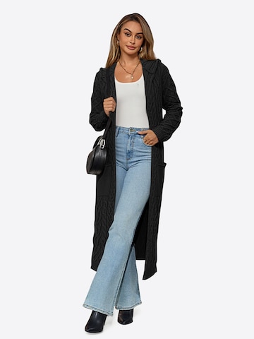 Imily Bela - Abrigo de punto en negro
