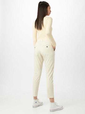 Coupe slim Pantalon chino HOPE en blanc