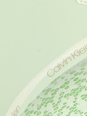 Calvin Klein Underwear قميص نسائي تحتي بلون أخضر