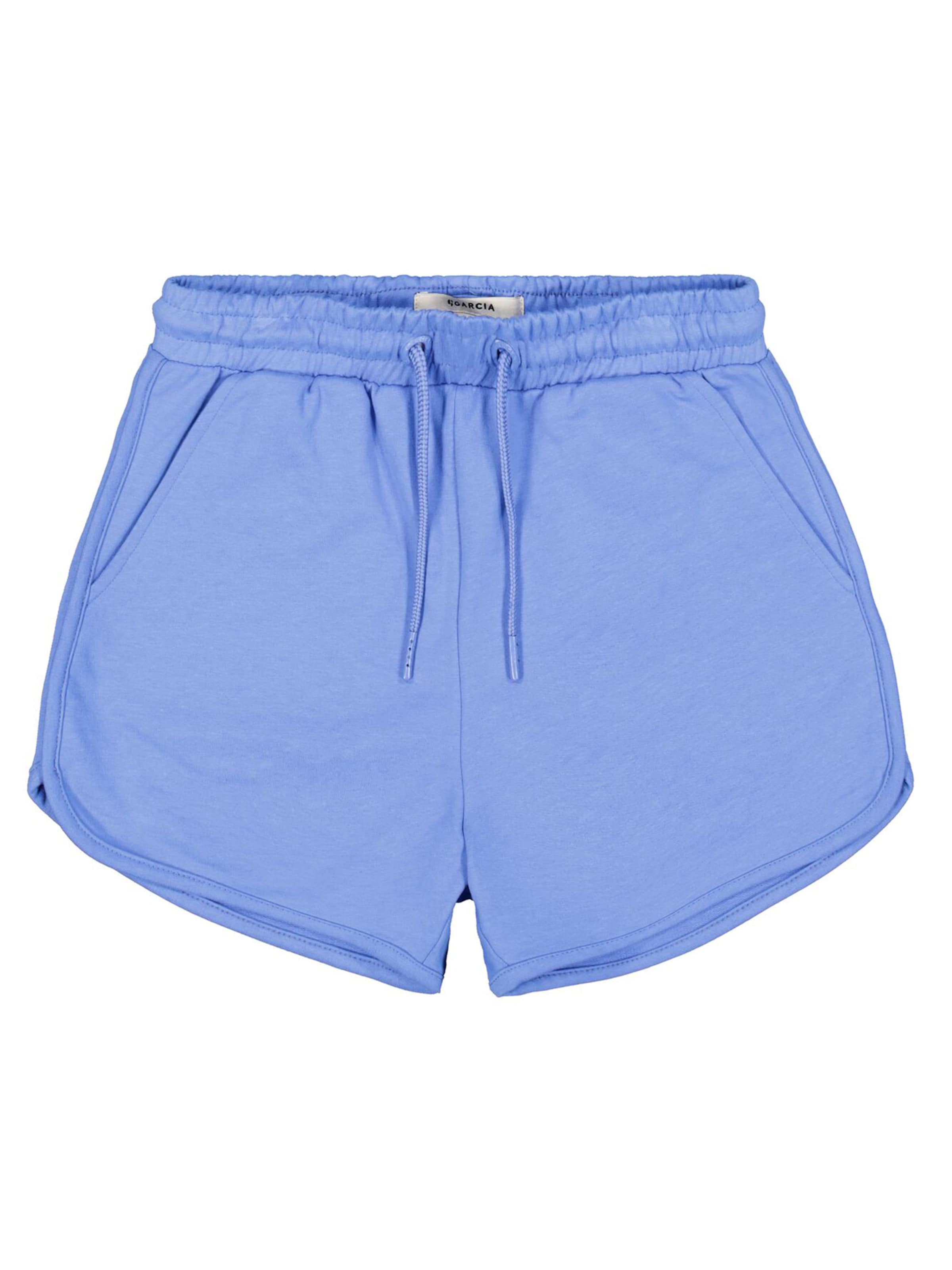 GARCIA Regular Broek in Blauw: voorkant