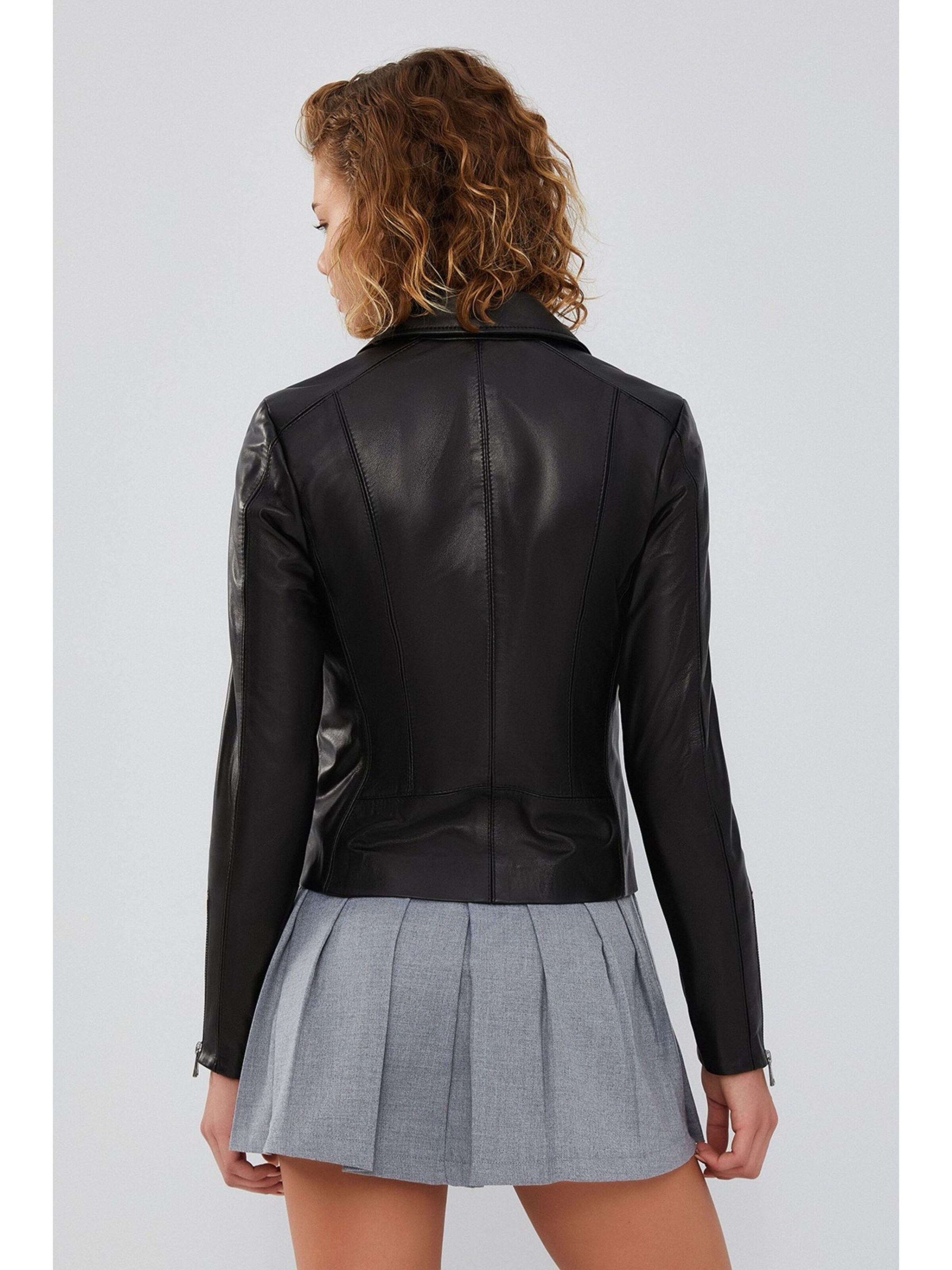 Derimod Between-season jacket 'Genuine' in Black