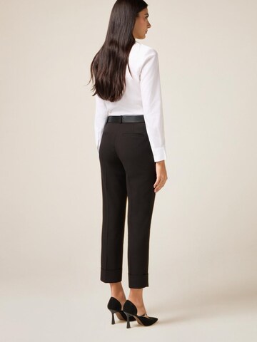 Regular Pantalon oltre en noir