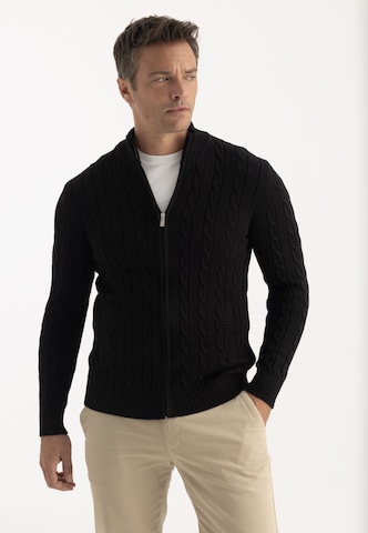Felix Hardy Strickjacke in Schwarz