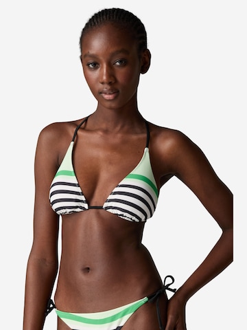 Bogner Fire + Ice Triangle Bikini Top 'Gaby' in Mixed colors: front