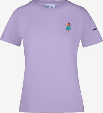 BIDI BADU Performance Shirt 'Bounce'n Shake' in Purple: front