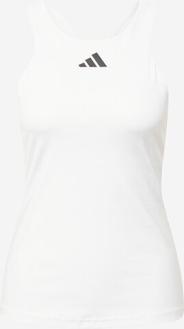 ADIDAS PERFORMANCE Sports Top in White: front