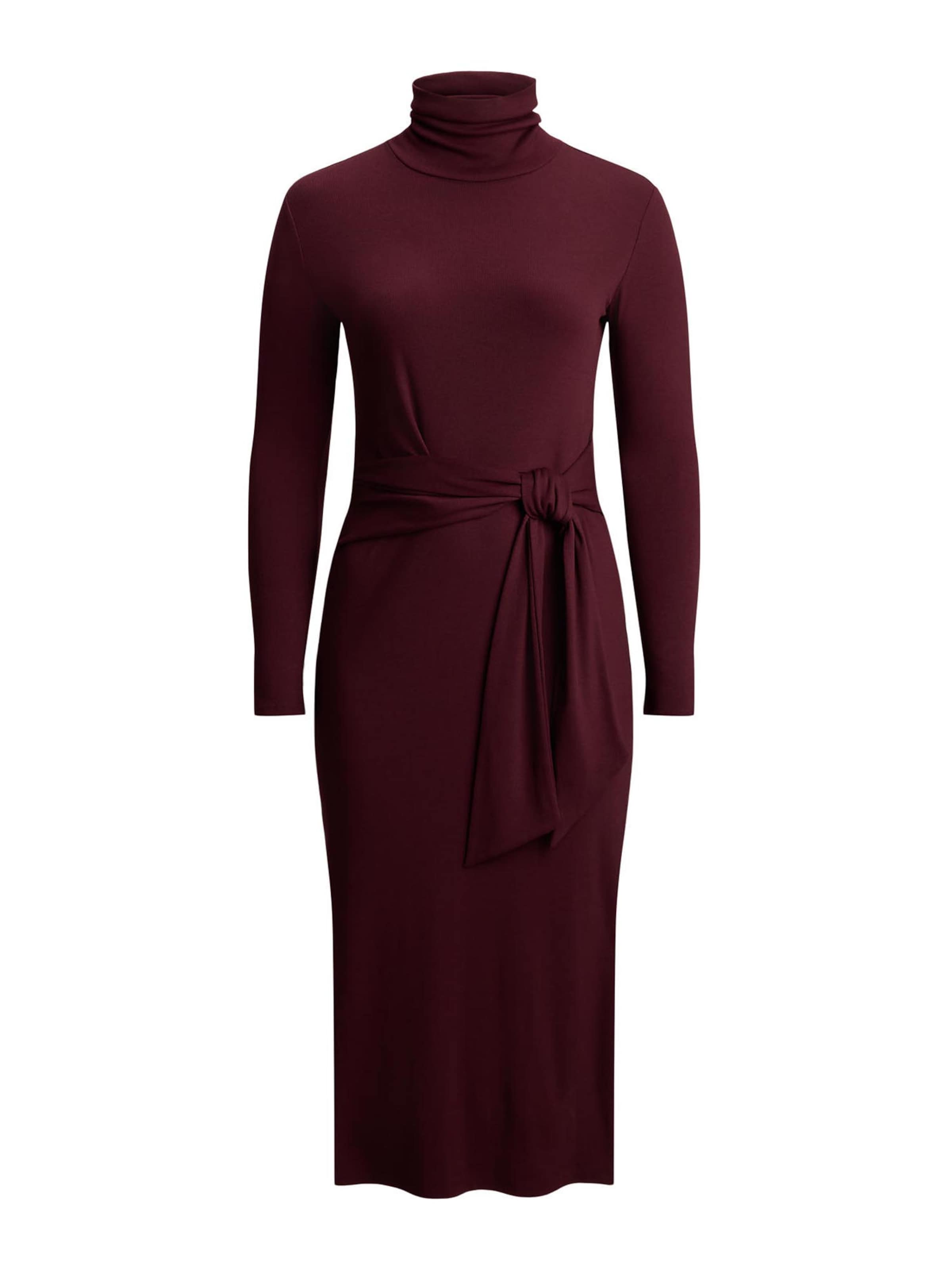 Lauren Ralph Lauren Plus Jurk &#x27;VAUREEN&#x27; in Rood: voorkant