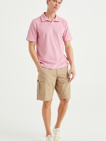 WE Fashion Shirt in Pink: predná strana