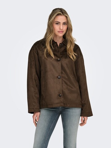 ONLY Between-season jacket in Brown: front
