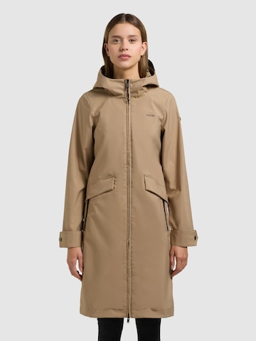 khujo - Abrigo de entretiempo 'Femke 2' en beige: frente