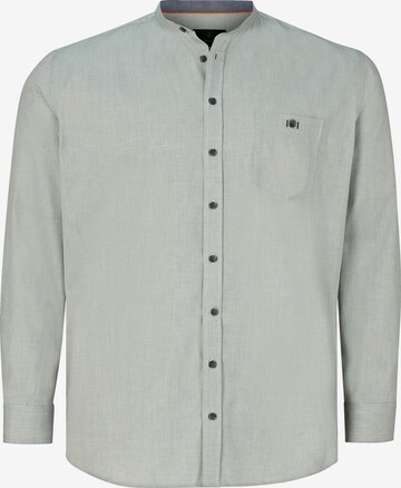 Fit confort Chemise 'Earl Alec' Charles Colby en gris : devant