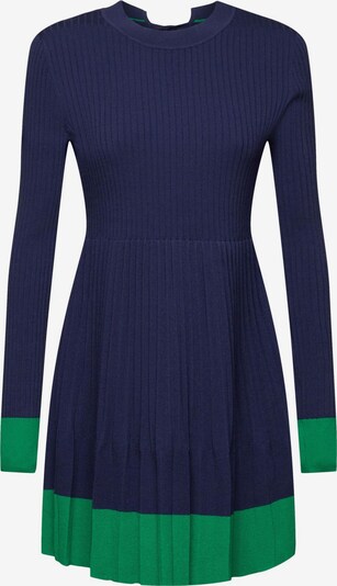 ESPRIT Kleid in navy / grasgrün, Produktansicht