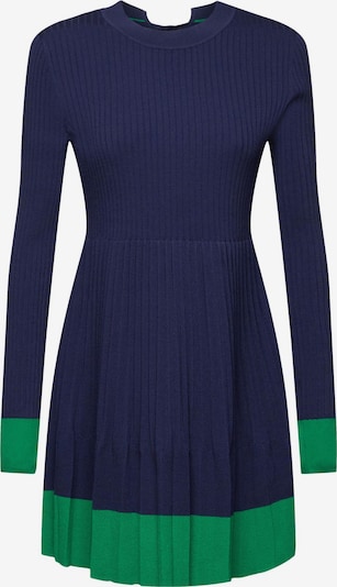 ESPRIT Kleid in navy / grasgrün, Produktansicht