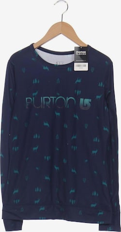 BURTON Top & Shirt in S in Blue: front