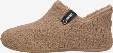 VERBENAS Huisschoenen 'Yoi' in Bruin: voorkant