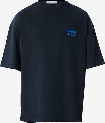 T-Shirt 'Mallow' VAMOS CLO en noir : devant