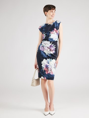 SWING Sheath Dress in Blue