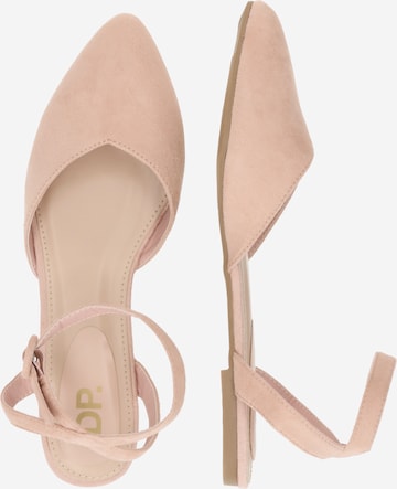 Dorothy Perkins Nauhaballerina 'Poppy' värissä vaaleanpunainen