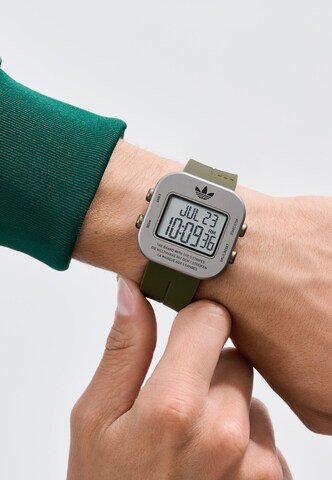 ADIDAS ORIGINALS Digitaal horloge in Grijs: voorkant