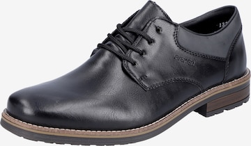 Rieker Lace-Up Shoes in Black: front