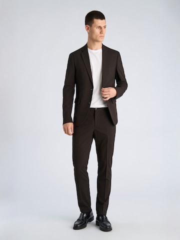 Lindbergh Slimfit Pak in Zwart