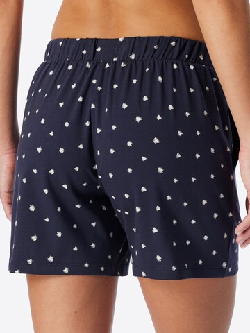 Pantalon de pyjama ' Mix Relax ' SCHIESSER en bleu
