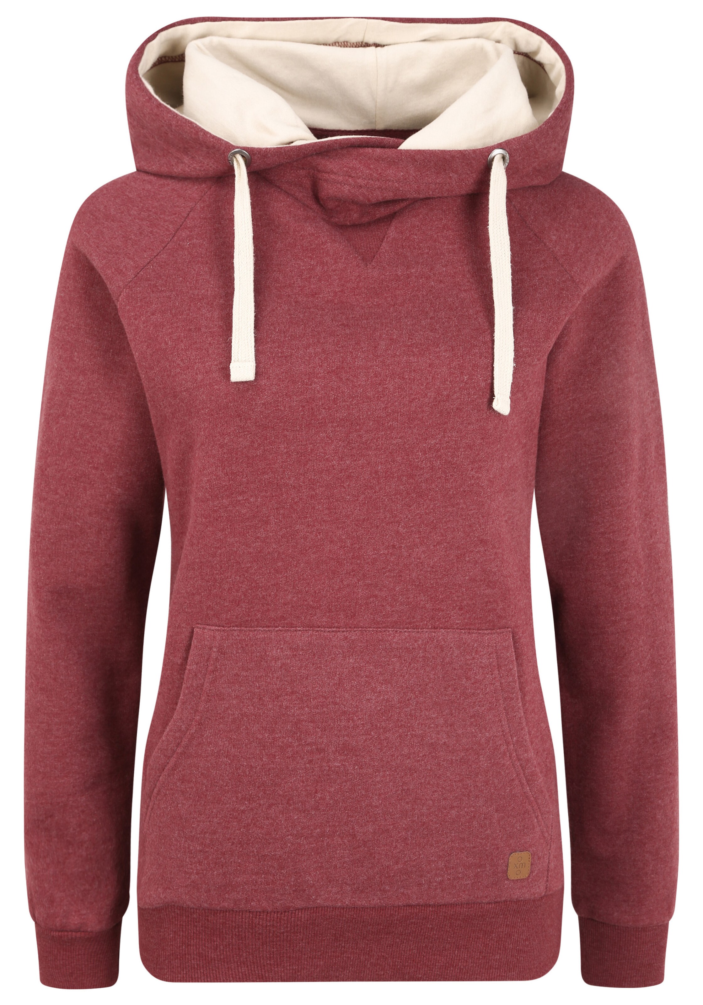 Oxmo Sweatshirt 'Julia' in Rood: voorkant