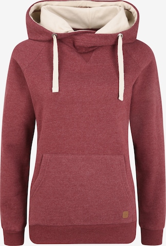Oxmo Sweatshirt 'Julia' in Rood: voorkant