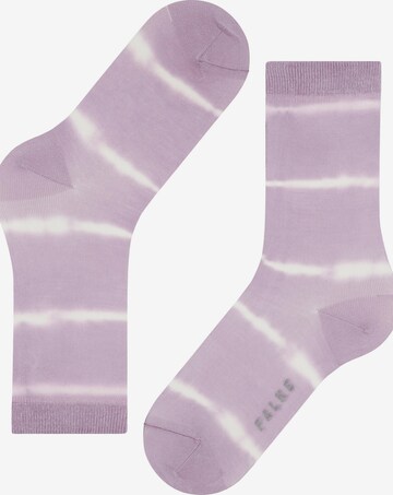 FALKE Socken 'Wave Bond' in Lila: Vorderseite