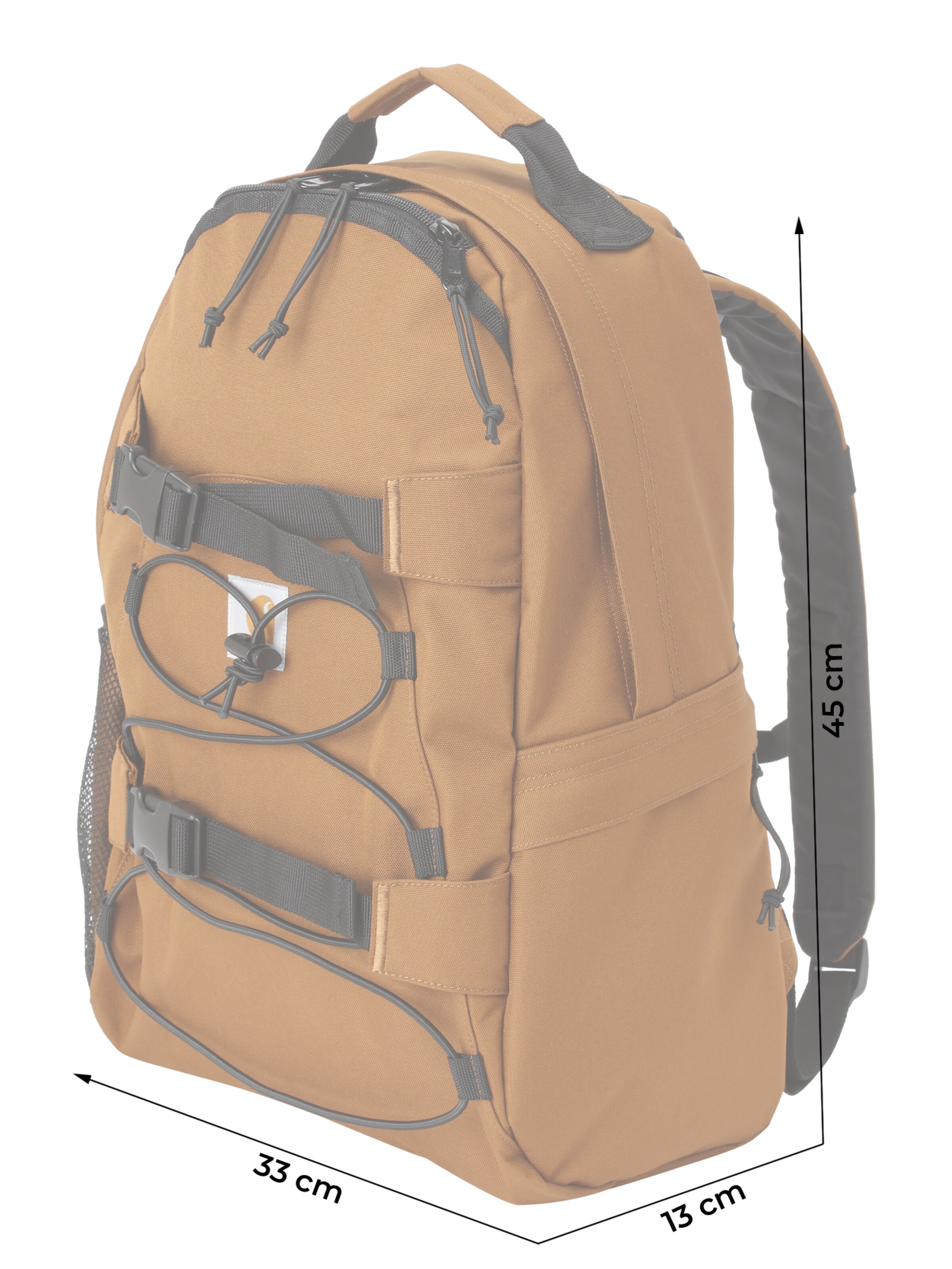 Carhartt WIP Rucksack 'Kickflip' in Braun