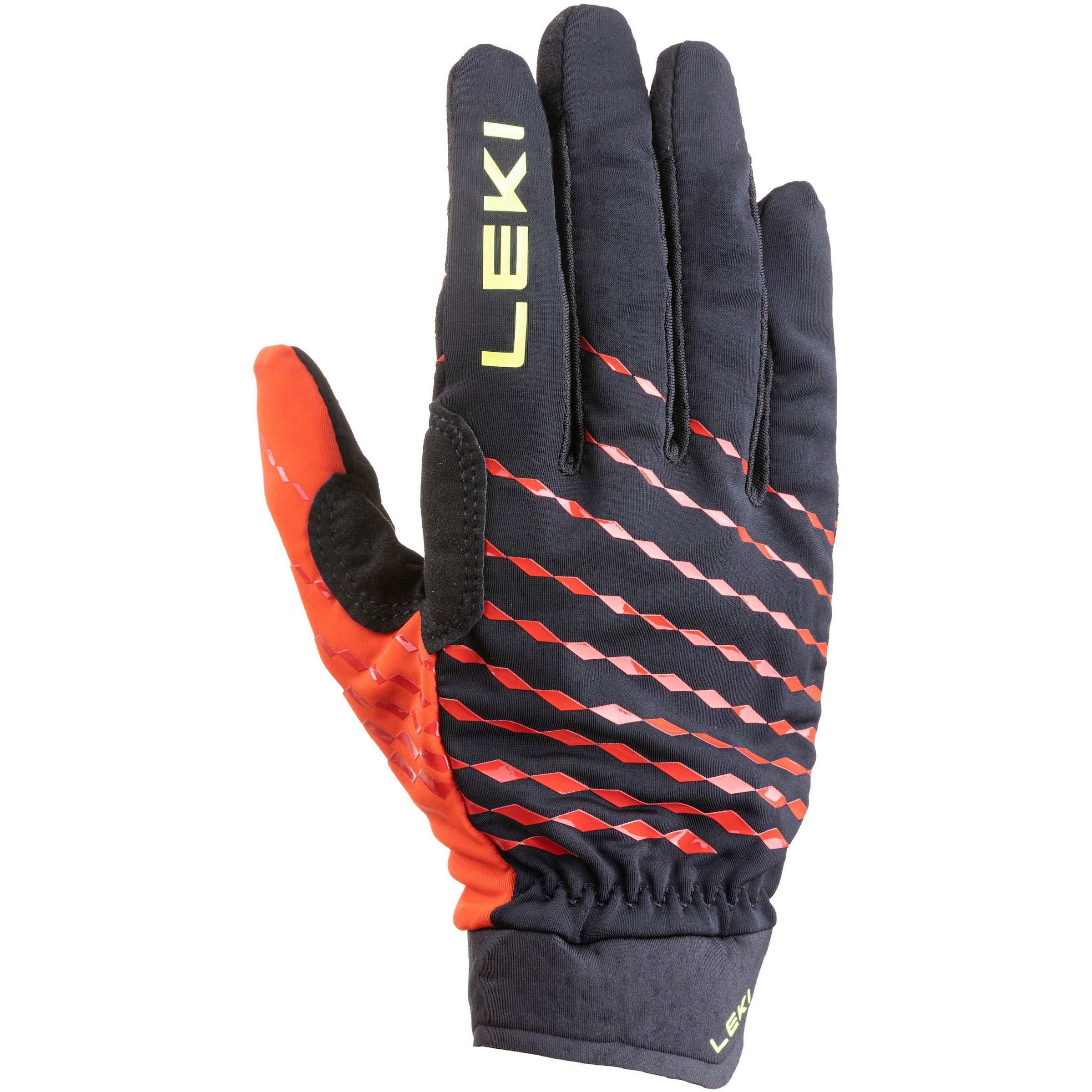 LEKI Athletic Gloves 'Ultra Trail Breeze' in Black: front