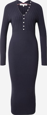 TOMMY HILFIGER Knitted dress in Blue: front