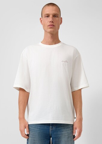QS Shirt in Beige: voorkant