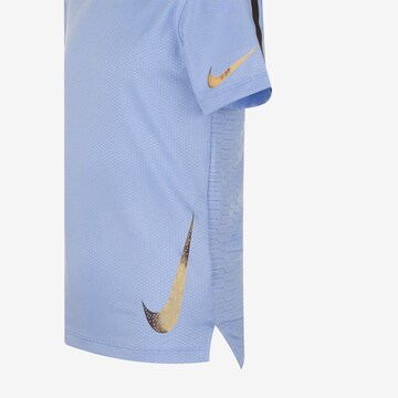 T-Shirt fonctionnel 'Instacool' NIKE en bleu