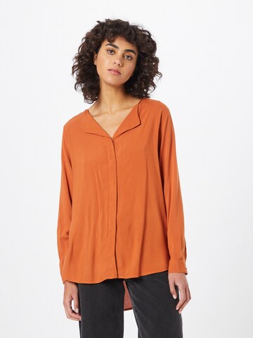 Sublevel Blouse in Brown: front
