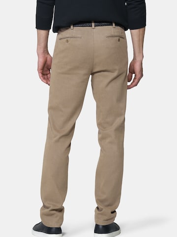 Regular Pantalon chino 'Bonn 2-3615' MEYER en beige