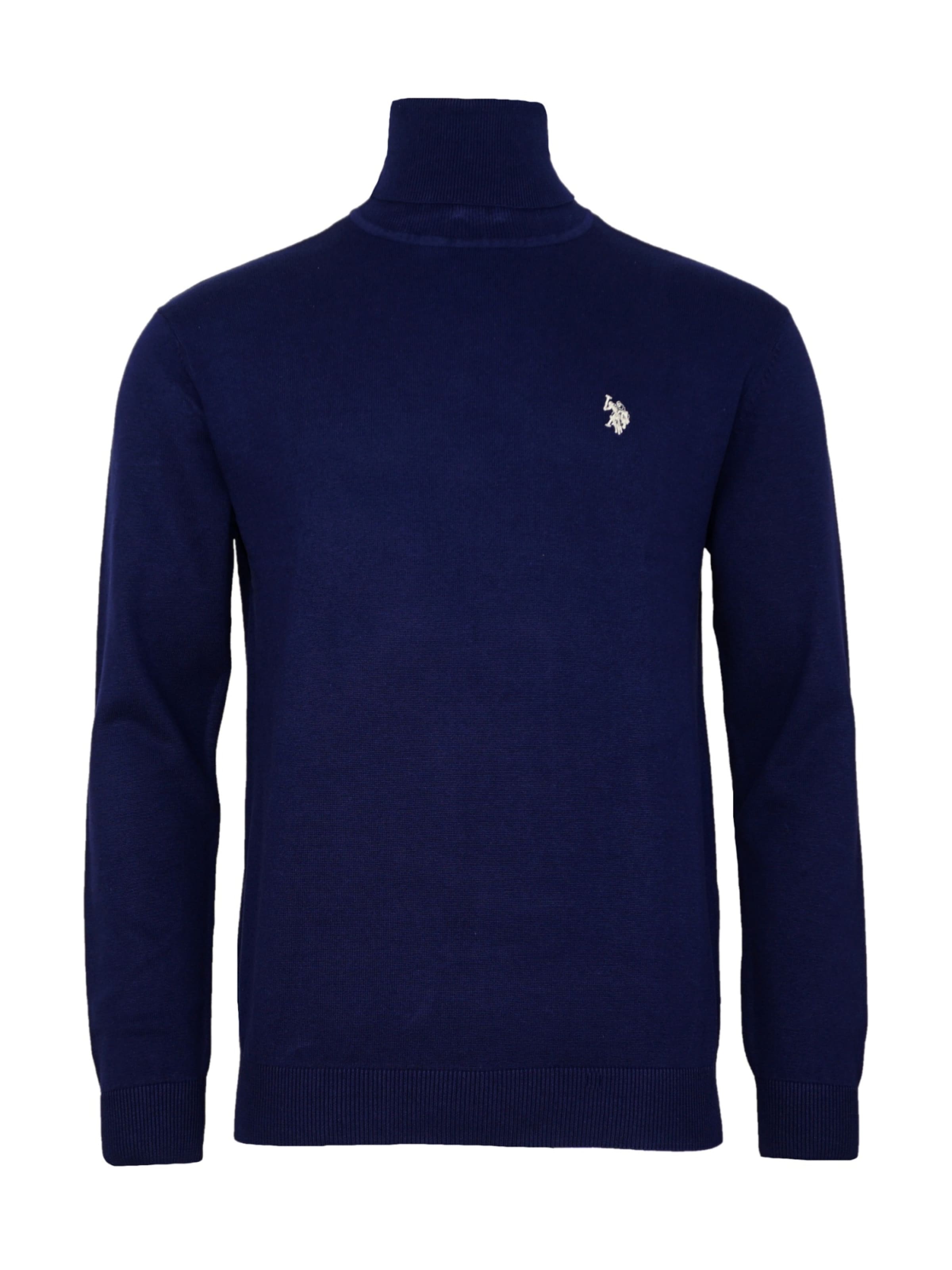 Pull-over U.S. POLO ASSN. en bleu : devant