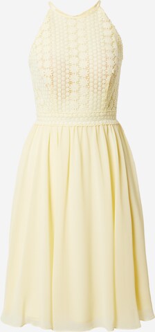 MAGIC NIGHTS Cocktail Dress in Yellow: front