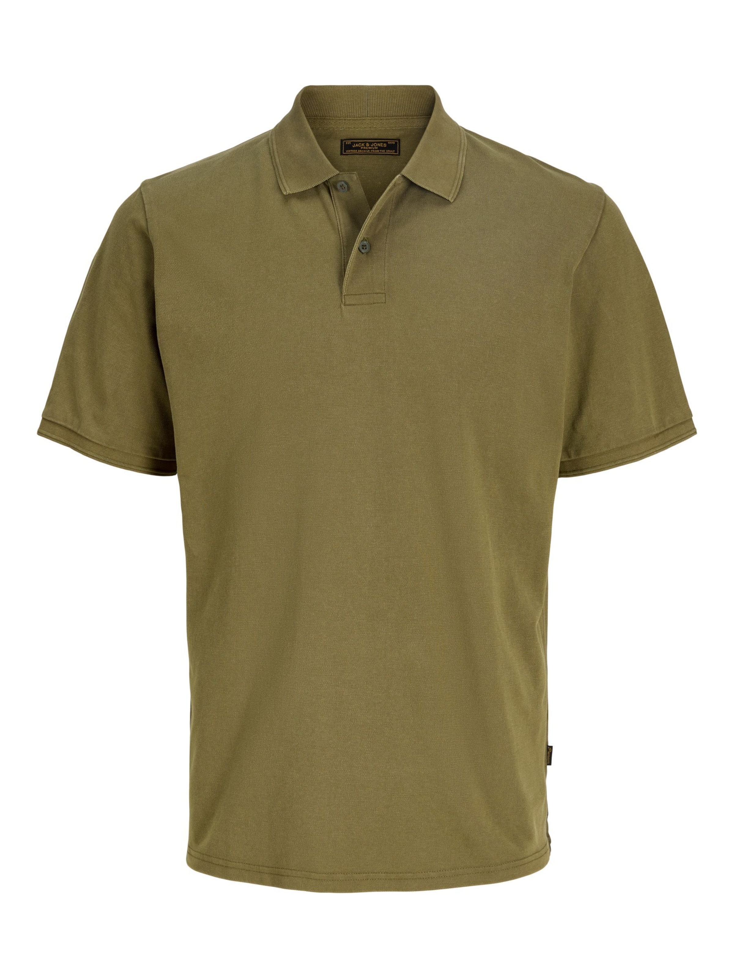 JACK & JONES Poloshirt in Grün: Vorderseite