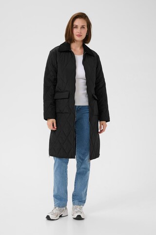 Kaffe Between-seasons coat in Black