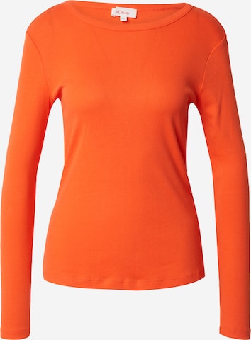 T-shirt s.Oliver en orange : devant