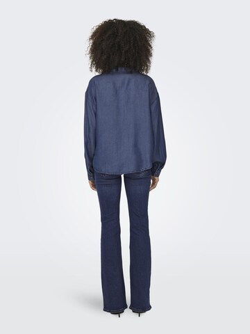 Chemisier 'ONLCharis' ONLY en bleu